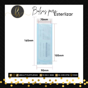 Bolsa para esterilizar #2 16.5x9cm (10.5x7cm)