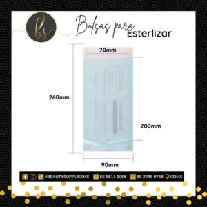 Bolsa para esterilizar #4 26x9cm (20x7cm)