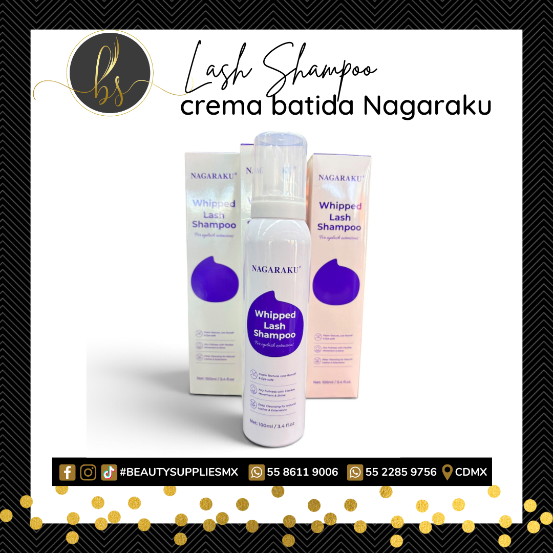 Lash shampoo crema batida Nagaraku
