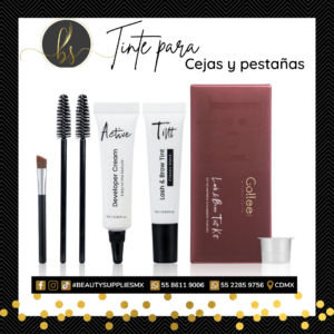Tinte Negro para cejas y pestañas Gollee